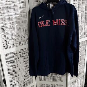 Nike Ole Miss Dark Blue Hoodie